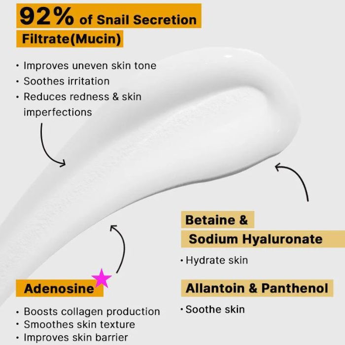 Advanced Snail 92 All in one Cream – Αναπλαστική, ενυδατική κρέμα, 100gr