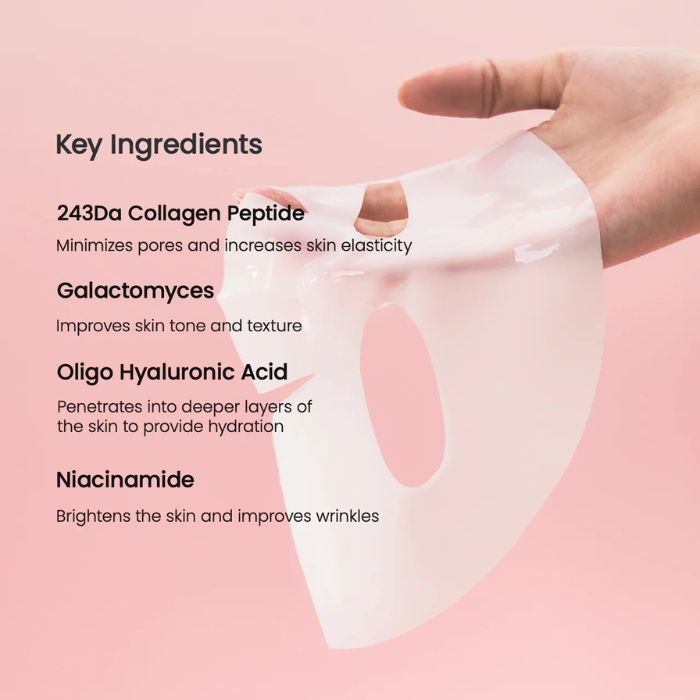 Bio-Collagen Real Deep Mask – Ενυδατική μάσκα για σύσφιξη & λάμψη, 34gr