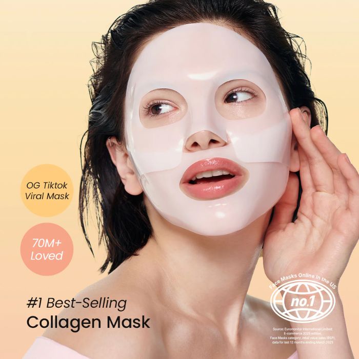 Bio-Collagen Real Deep Mask – Ενυδατική μάσκα για σύσφιξη & λάμψη, 34gr