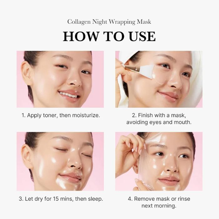 Collagen Night Wrapping Mask – Μάσκα νυχτός με κολλαγόνο, 75ml