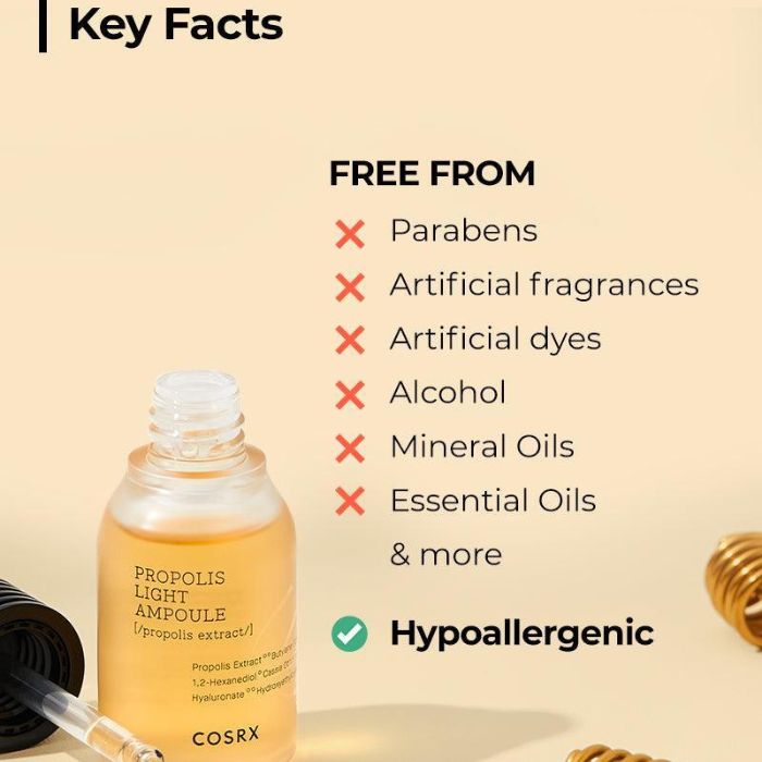 Full fit Propolis Light Ampoule – Αμπούλα εντατικής περιποίησης για λείο και λαμπερό δέρμα, 30ml