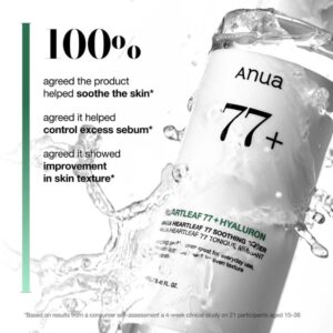 Heartleaf 77% Soothing Toner – Ενυδατικό, καταπραϋντικό τόνερ, 250ml