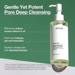 Heartleaf Pore Control Cleansing Oil – Έλαιο για βαθύ καθαρισμό των πόρων, 200ml