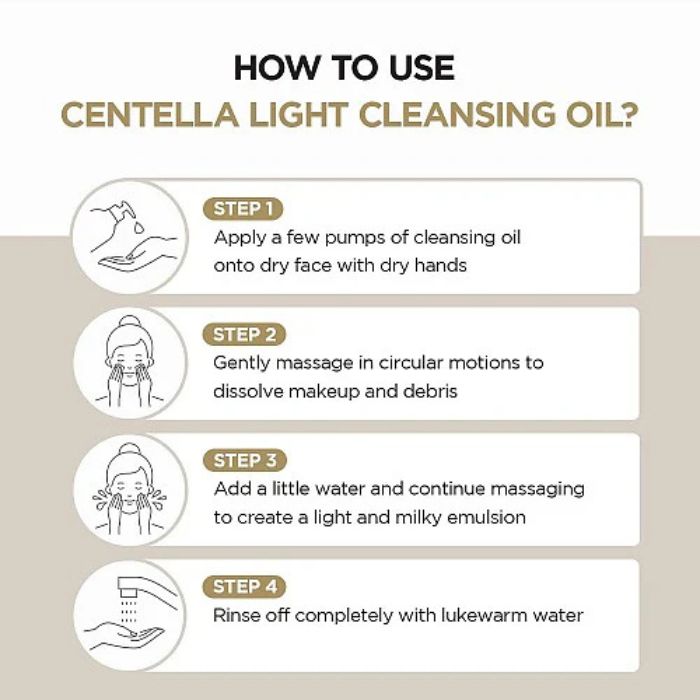 Madagascar Centella Light Cleansing Oil – Έλαιο καθαρισμού και ντεμακιγιάζ με σεντέλα, 200ml