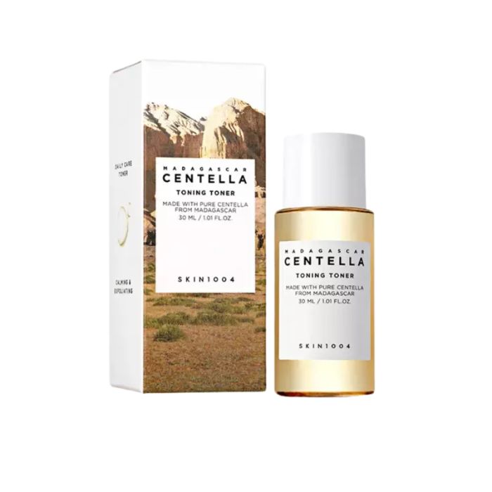 Madagascar Centella Toning Toner travel size – Τόνερ ενυδάτωσης και ήπιας απολέπισης, 30ml
