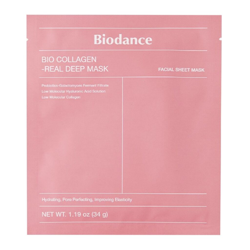 Bio-Collagen Real Deep Mask – Ενυδατική μάσκα για σύσφιξη & λάμψη, 34gr