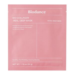 Bio-Collagen Real Deep Mask – Ενυδατική μάσκα για σύσφιξη & λάμψη, 34gr