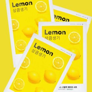 Airy Fit Sheet Mask Lemon – Μάσκα για Ομοιόμορφο Τόνο Λεμόνι, 19gr