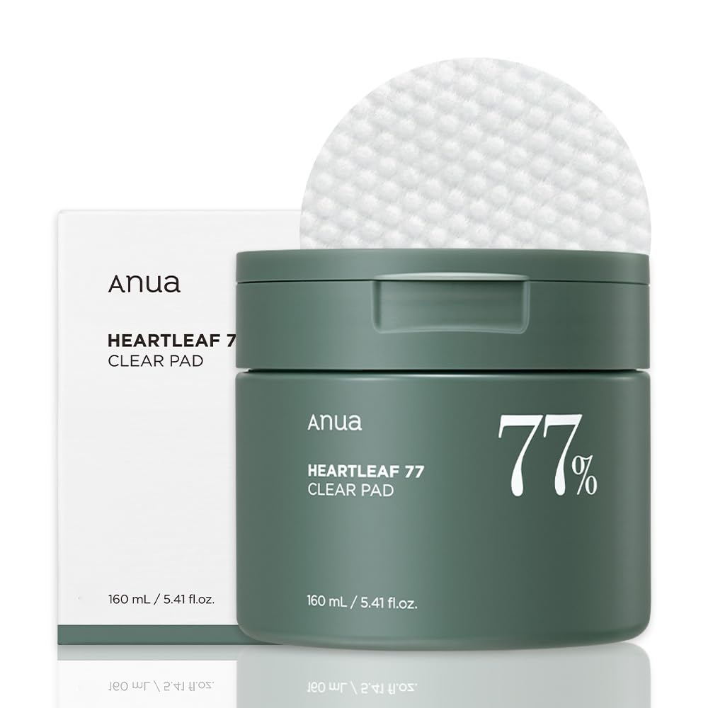 Heartleaf 77% Clear Toner Pads – Απολεπιστικά, ενυδατικά δισκία, 160ml