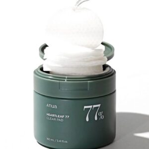 Heartleaf 77% Clear Toner Pads – Απολεπιστικά, ενυδατικά δισκία, 160ml