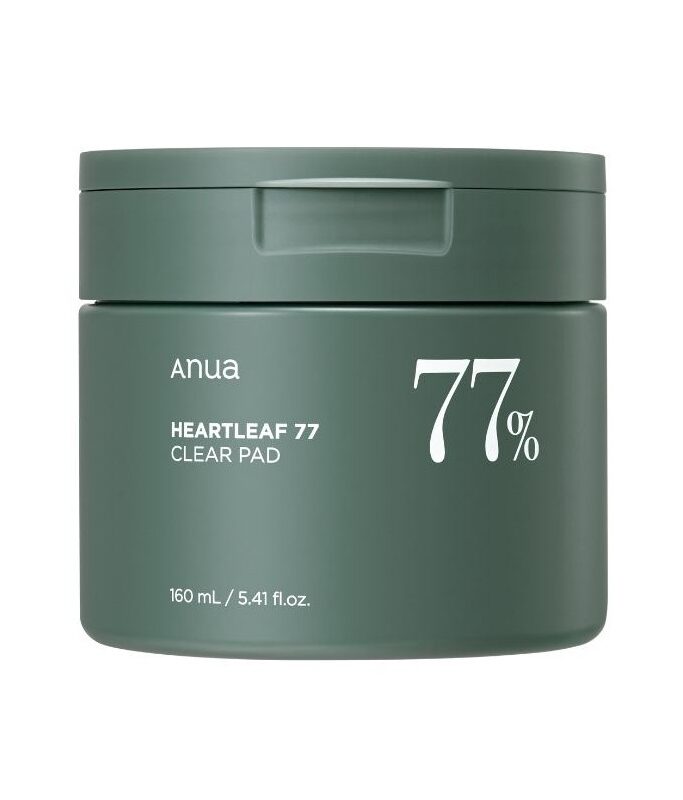 Heartleaf 77% Clear Toner Pads – Απολεπιστικά, ενυδατικά δισκία, 160ml