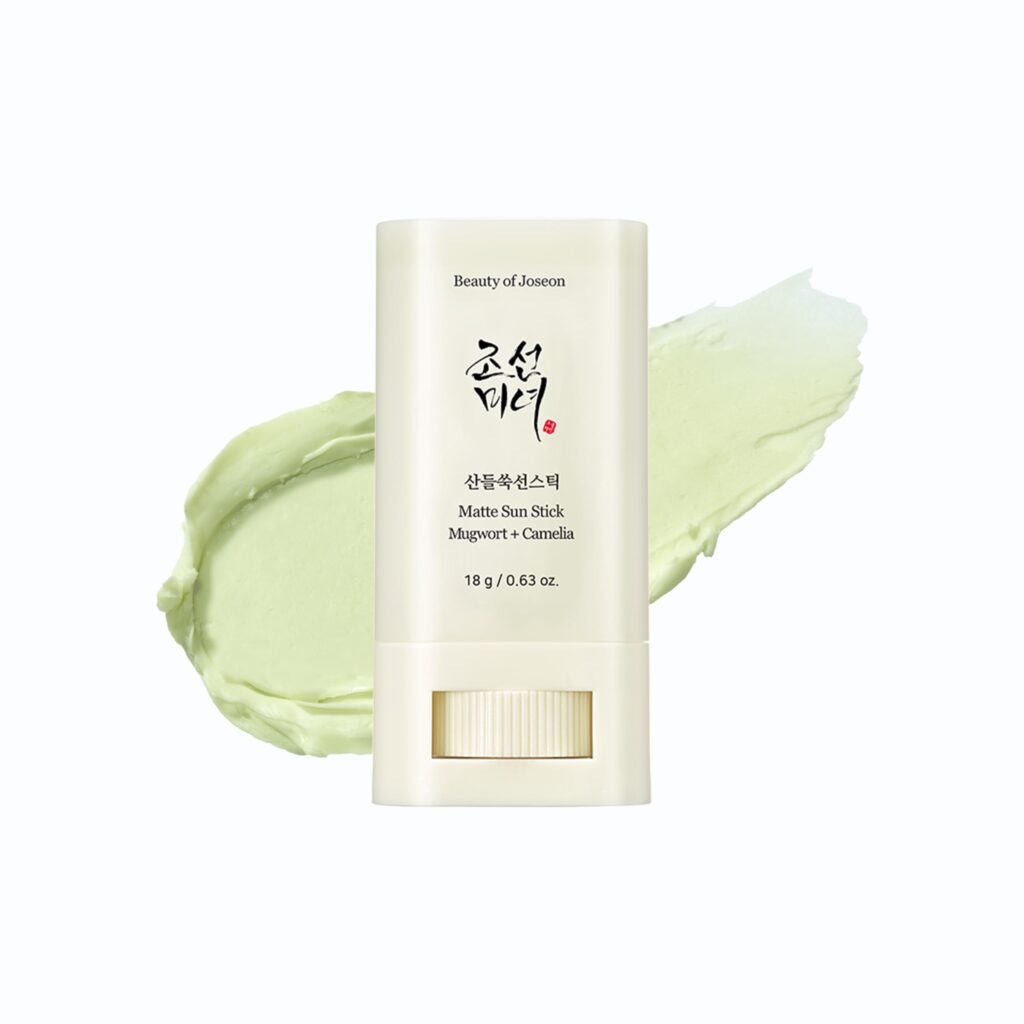 Matte Sun Stick Mugwort & Camelia SPF 50 – Ματ Αντηλιακό σε στικ, 18gr