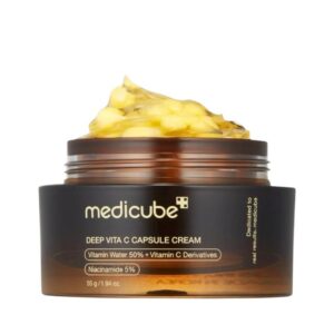 Medicube Deep Vita C Capsule Cream – Ενυδατική Κρέμα Λάμψης με Βιταμίνη C, 55gr