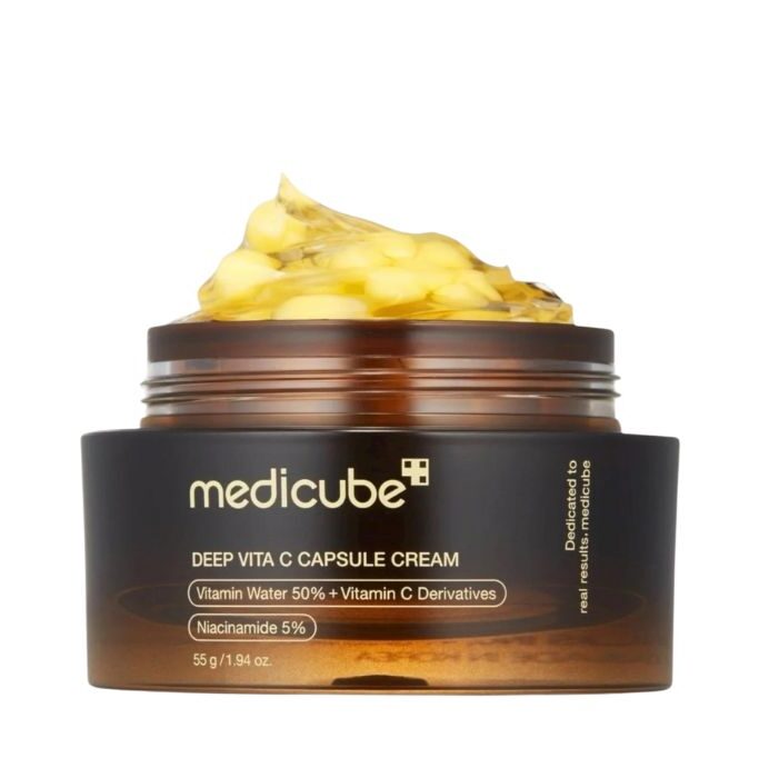 Medicube Deep Vita C Capsule Cream - Ενυδατική Κρέμα Λάμψης με Βιταμίνη C, 55gr