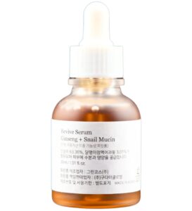 Revive Serum Ginseng & Snail Mucin – Ορός επανόρθωσης, 30ml