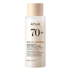 Rice 70 Glow Milky Toner travel size – Ενυδατική τονωτική λοσιόν με ρύζι, 40ml