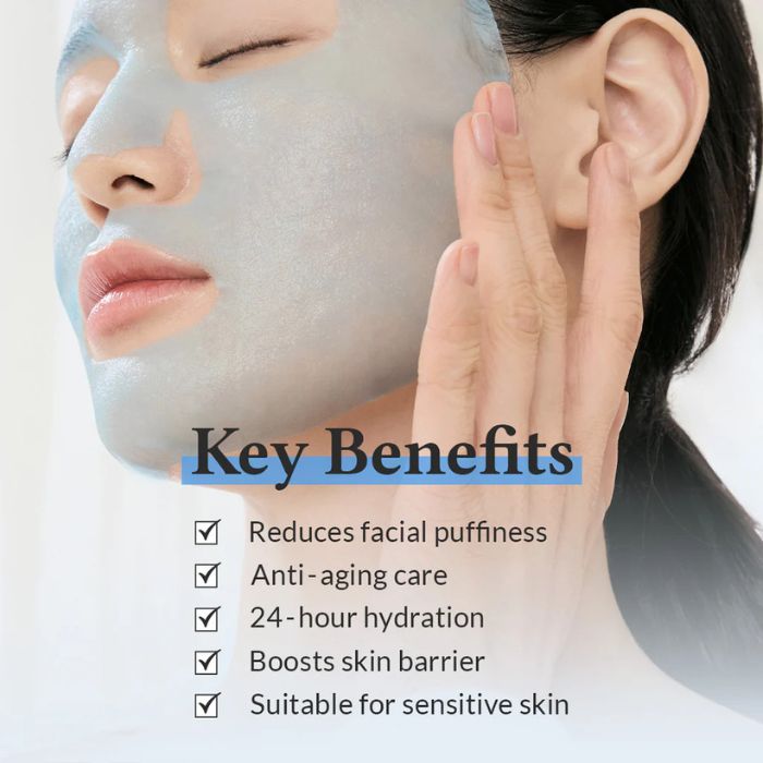 Face Mask Aqua Blue Hydration – Ενυδατική Μάσκα Προσώπου, 1τμχ