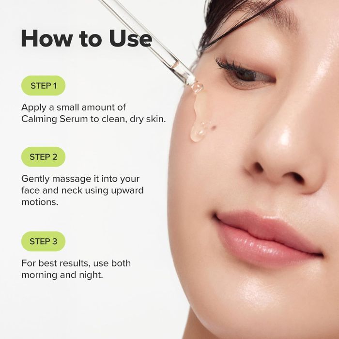 Calming Serum Green Tea + Panthenol – Καταπραϋντικός ορός με πράσινο τσάι, 30ml