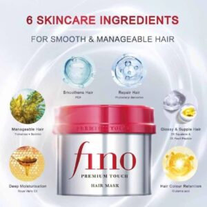 Fino Premium Touch Penetrating Essence Hair Mask – Μάσκα για αποκατάσταση της φθοράς των μαλλιών, 230gr