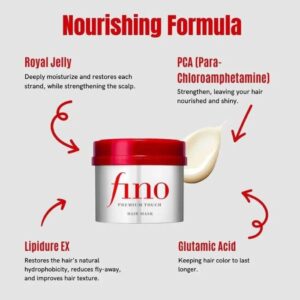 Fino Premium Touch Penetrating Essence Hair Mask – Μάσκα για αποκατάσταση της φθοράς των μαλλιών, 230gr