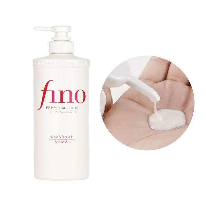 Fino Premium Touch Shampoo – Σαμπουάν Αναδόμησης & Ενυδάτωσης για Ταλαιπωρημένα Μαλλιά, 550ml