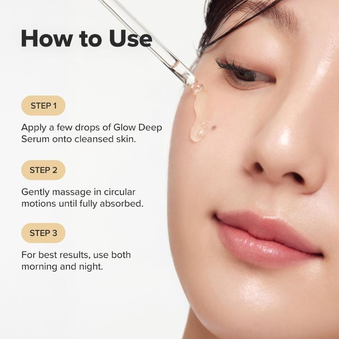 Glow Deep Serum Rice and Alpha-Arbutin – Oρός λάμψης για βελτίωση τόνου, 30ml
