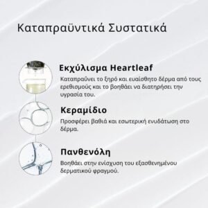 Heartleaf 70% Intense Calming Cream – Καταπραϋντική κρέμα για ευαίσθητο δέρμα, 50ml