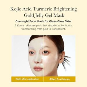 Kojic Acid Turmeric Brightening Gel Mask – Μάσκα τζελ για λάμψη & μείωση κηλίδων