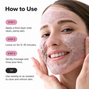 Red Bean Refreshing Pore Mask – Απολεπιστική μάσκα με κόκκινο φασόλι, 140ml