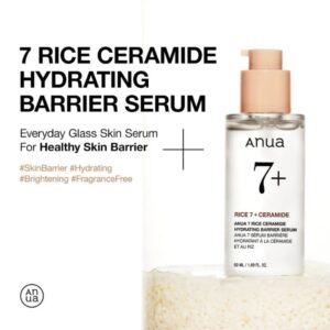7 Rice Ceramide Hydrating Barrier Serum – Ορός με ρύζι για λάμψη, 50ml