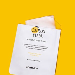 Citrus Yuja Vitalizing Mask – Υφασμάτινη μάσκα προσώπου με εκχύλισμα yuzu, 23ml