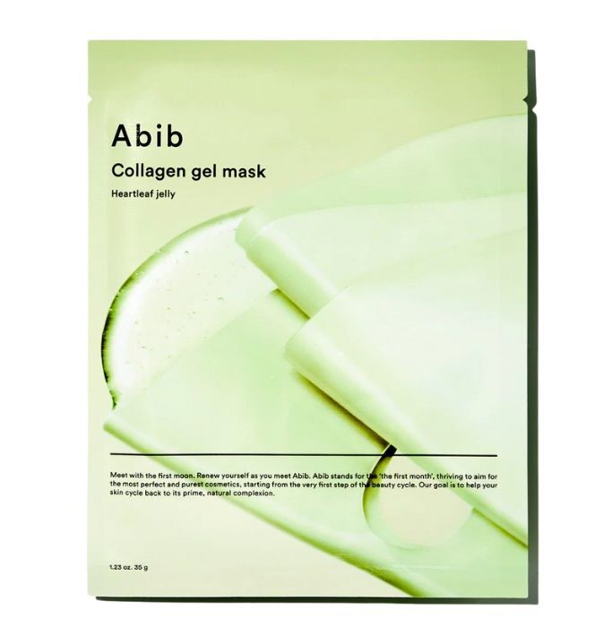Collagen gel mask Heartleaf jelly - Μάσκα προσώπου για καταπράυνση, 1τεμ