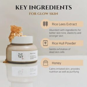 Ground Rice and Honey Glow Mask – Απολεπιστική μάσκα με ρύζι 150ml
