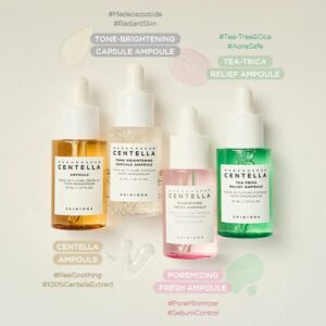 Madagascar Centella Ampoule Kit – Σετ 4 μίνι αμπούλες για πολυλειτουργική χρήση