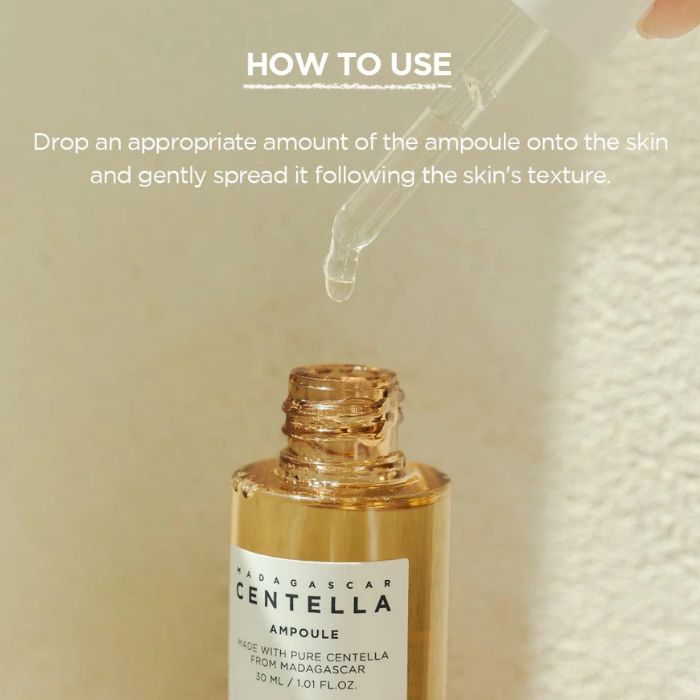 Madagascar Centella Ampoule Kit – Σετ 4 μίνι αμπούλες για πολυλειτουργική χρήση