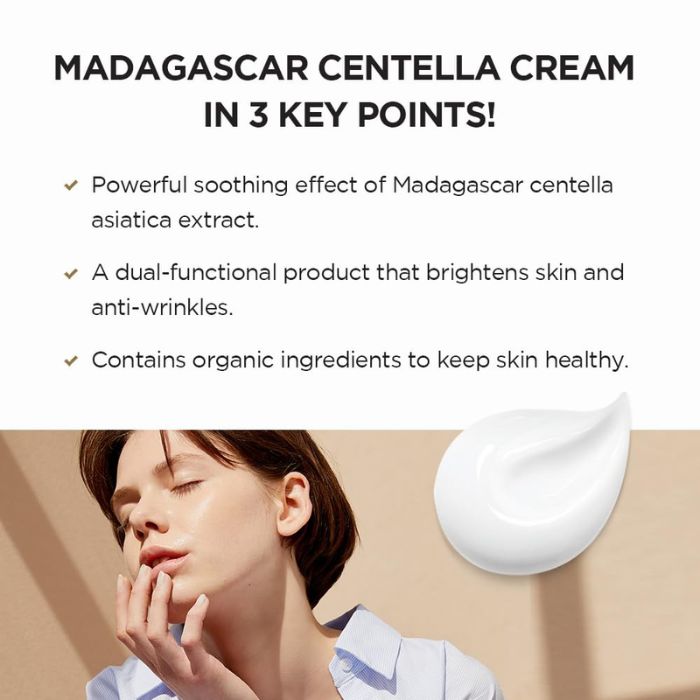 Madagascar Centella Cream travel size – Ενυδατική κρέμα, 30ml