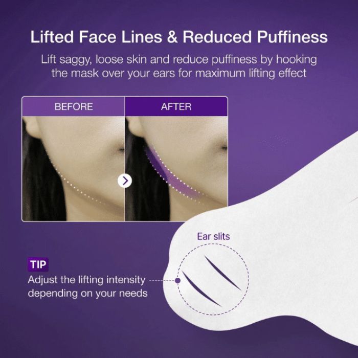 No. 9 NAD+ BIO Lifting-sil Full Face Mask Set, 4 pieces – Μάσκα προσώπου lifting και λάμψης, 4τεμ