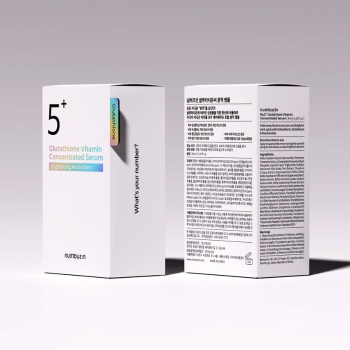 No.5 Vitamin Concentrated Serum – Αντιοξειδωτικός ορός Βιταμίνης C 30ml