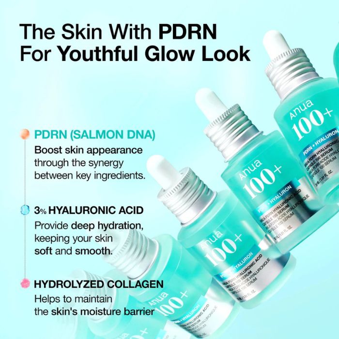PDRN Hyaluronic Acid Capsule 100 Serum – Ορός ενυδάτωσης για ελαστικότητα, 30ml
