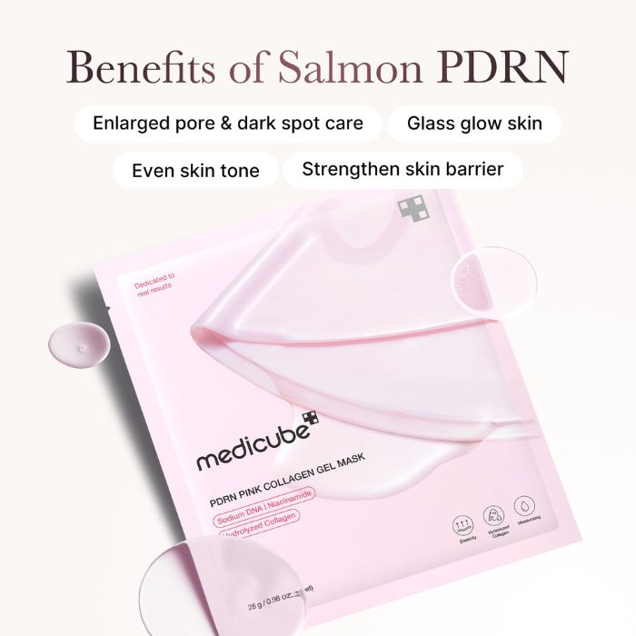 PDRN Pink Collagen Gel Mask – Μάσκα Gel με PDRN & κολλαγόνο για σύσφιξη και ενυδάτωση