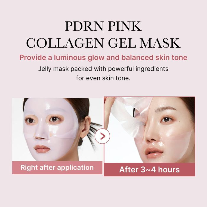 PDRN Pink Collagen Gel Mask – Μάσκα Gel με PDRN & κολλαγόνο για σύσφιξη και ενυδάτωση