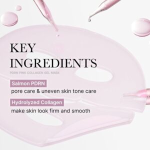 PDRN Pink Collagen Gel Mask – Μάσκα Gel με PDRN & κολλαγόνο για σύσφιξη και ενυδάτωση