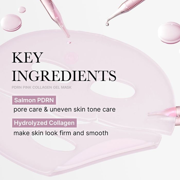 PDRN Pink Collagen Gel Mask – Μάσκα Gel με PDRN & κολλαγόνο για σύσφιξη και ενυδάτωση