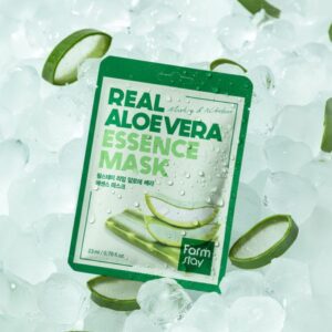 Real Aloe Vera Face Mask – Υφασμάτινη μάσκα προσώπου με αλόη βέρα, 23ml