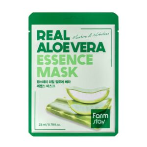 Real Aloe Vera Face Mask – Υφασμάτινη μάσκα προσώπου με αλόη βέρα, 23ml