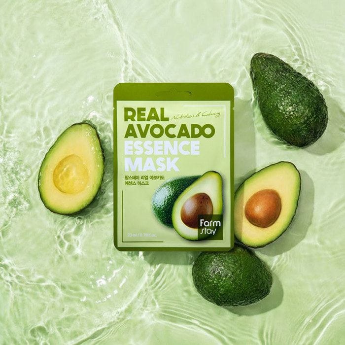 Real Avocado Essence Mask – Υφασμάτινη μάσκα προσώπου με εκχύλισμα αβοκάντο, 23ml