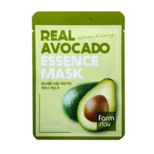 Real Avocado Essence Mask – Υφασμάτινη μάσκα προσώπου με εκχύλισμα αβοκάντο, 23ml