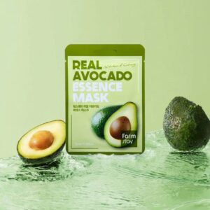 Real Avocado Essence Mask – Υφασμάτινη μάσκα προσώπου με εκχύλισμα αβοκάντο, 23ml