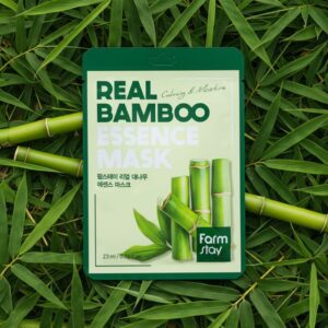 Real Bamboo Essence Mask – Υφασμάτινη μάσκα προσώπου με εκχύλισμα μπαμπού, 23ml