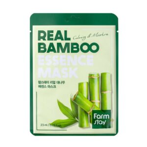 Real Bamboo Essence Mask – Υφασμάτινη μάσκα προσώπου με εκχύλισμα μπαμπού, 23ml